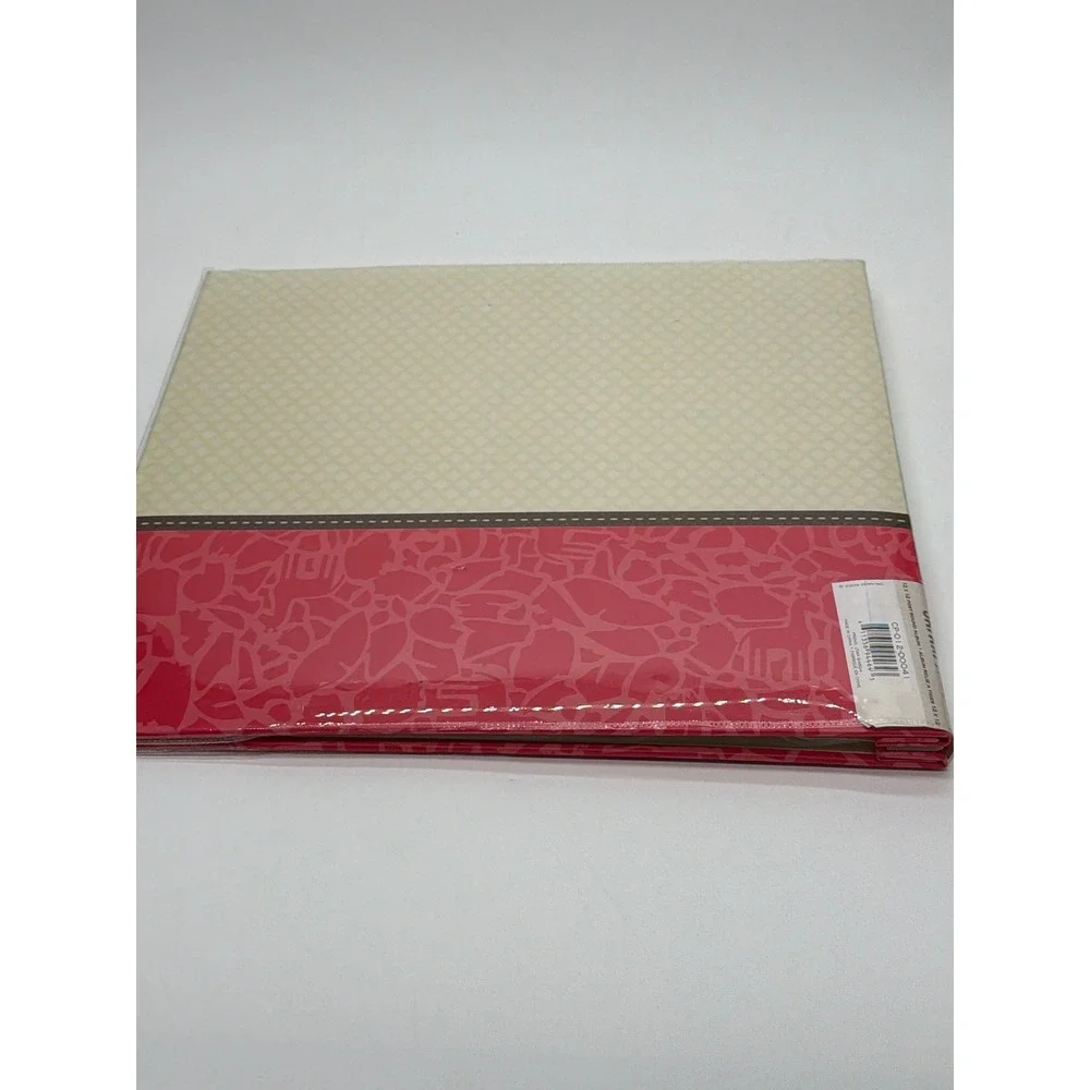 DCWV Safari Kids 12x12 Post Bound Scrapbook Album Pink Monkey CP-012-00041 NEW